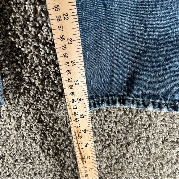 Express Rocco Slim Fit Bootcut Jeans Medium Wash Denim Mens Size 32 X 30 *RIP* - Picture 5 of 12